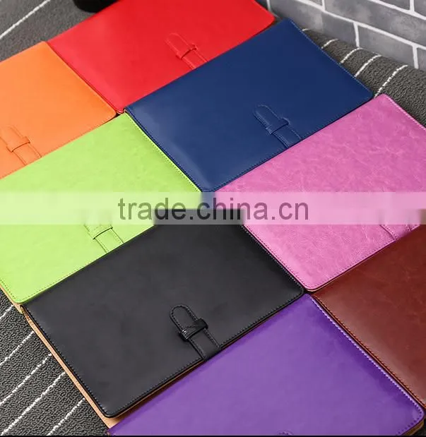 custom leather planner metal ring binder