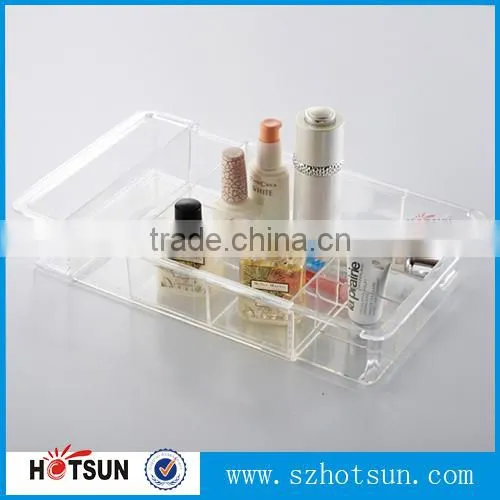 hot sales Acrylic food serving tray for Christmas festival