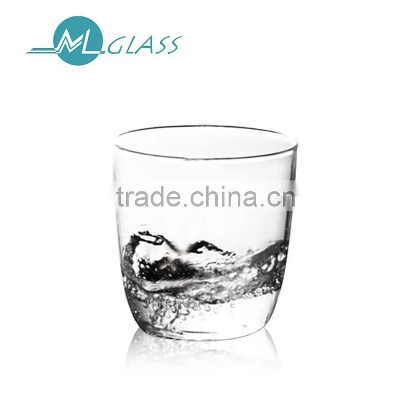 Handmade high borosilicate glassware glass cup 150ml