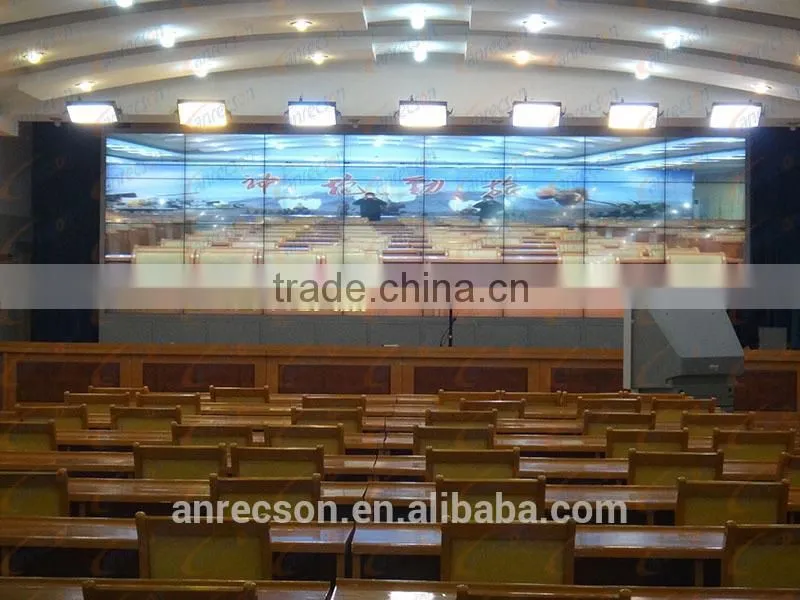 55"HD LCD Video Wall with LED 1080p Video Wall optional