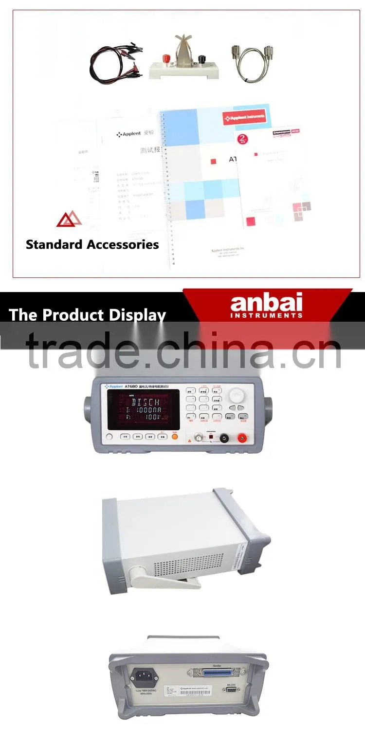 AT680 Leakage Current Tester with with 1V-650VDC