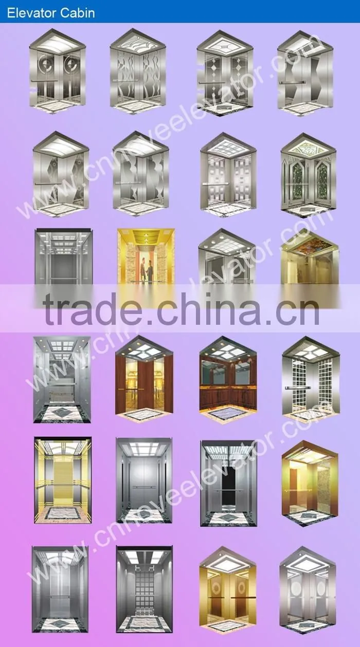 Hot sale MRL passenger lift