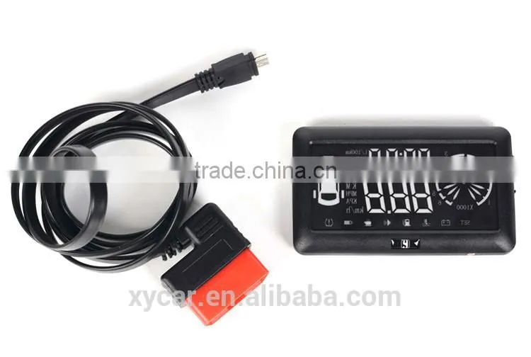 3 inch Car obd2 HUD display the speed engine water temperature voltage(XY-HUD204)