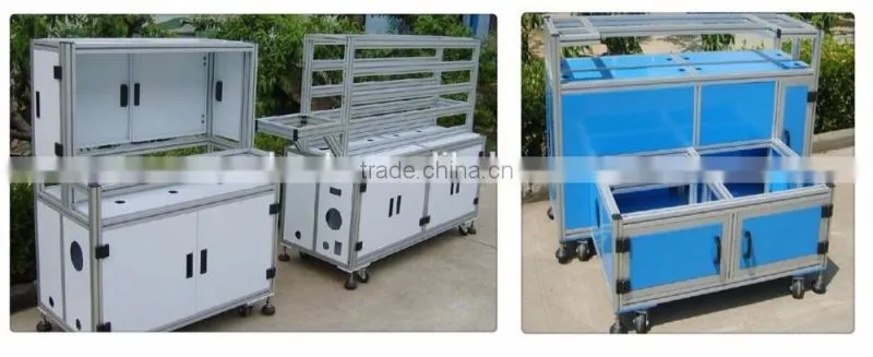 Electrophoresis Assembly Line Aluminum Industrial Profiles On Sale