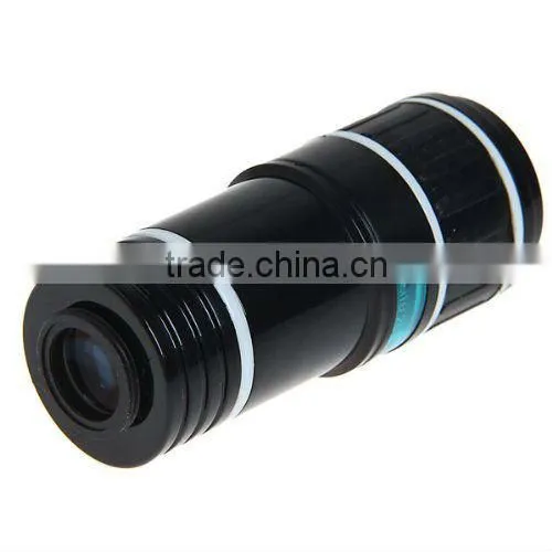 12X Optical Zoom Telescope Lens With Mini Tripod For iPhone5C