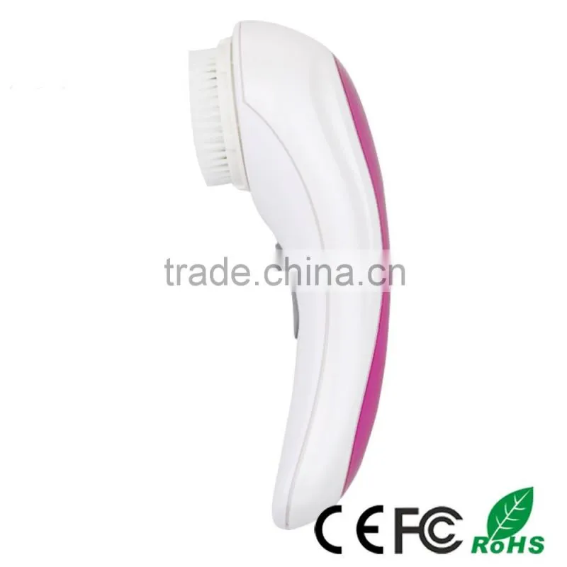 Factory wholesale ultrasonic waterproof sonic wireless recharge portable electric face cleanser