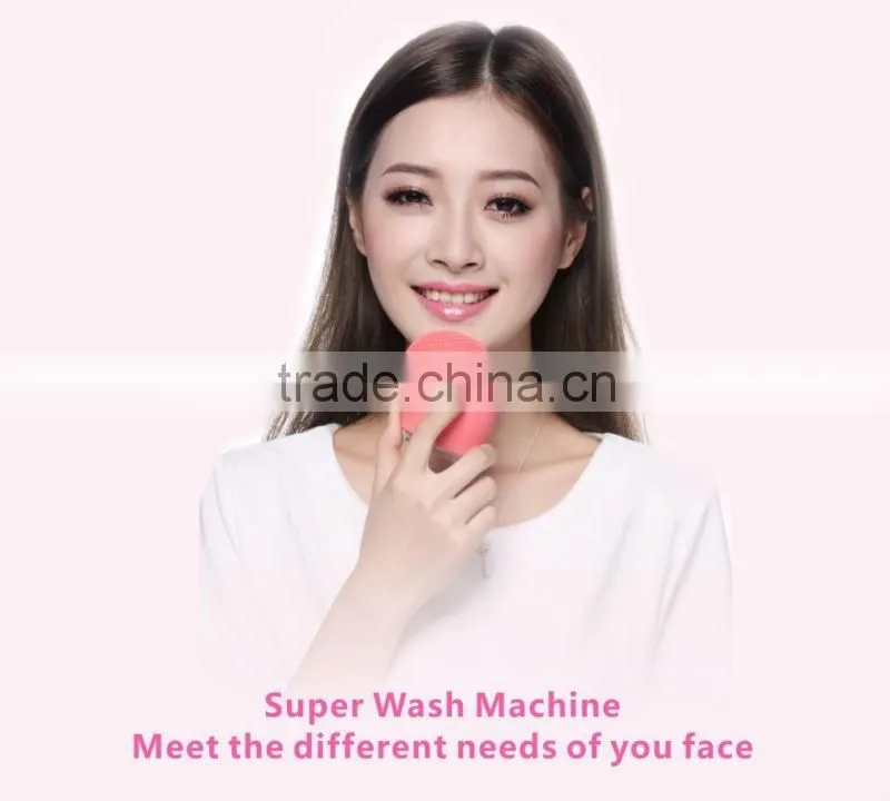 With Facial Massage Function Vibration Deep Cleansing Brush
