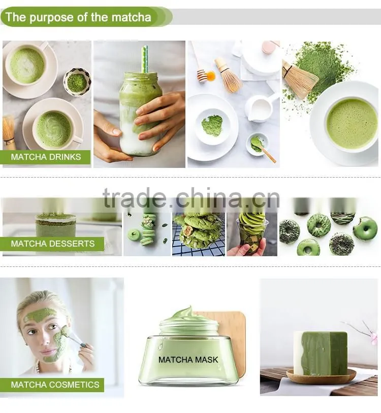 USDA Certified Health Natural Food Color Organic Matcha Green Tea Powder