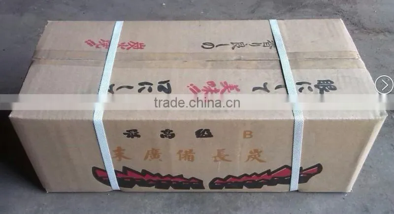 High quality hexagonal restaurant grade barbecue charcoal