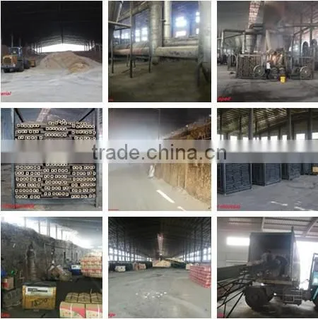 10kg hardwood sawdust charcoal briquette