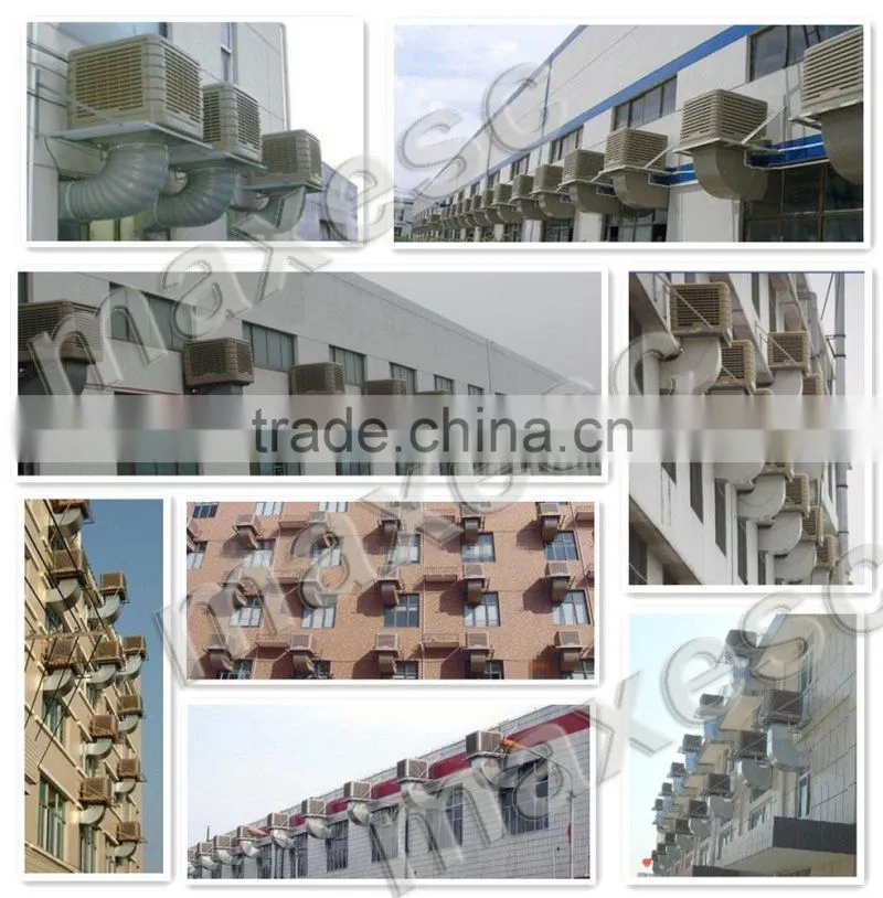 workshop industrial Outdoor plastic evaporative air water cooling system