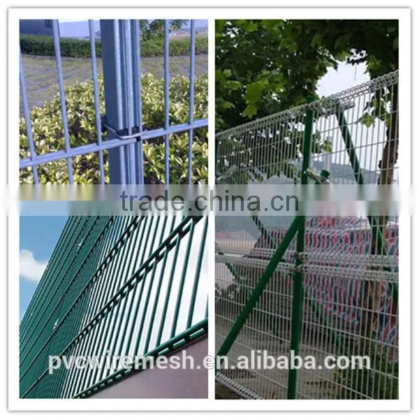 Low carbon steel carbon Double wire fence for sales