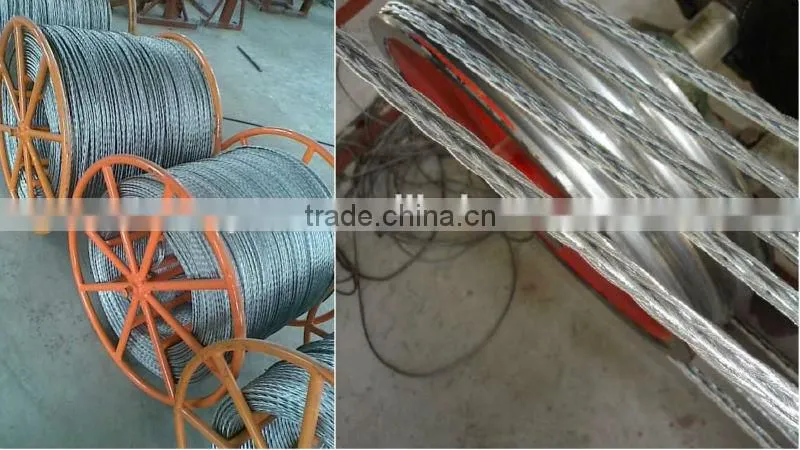 Anti-twisting Woven Wire Rope