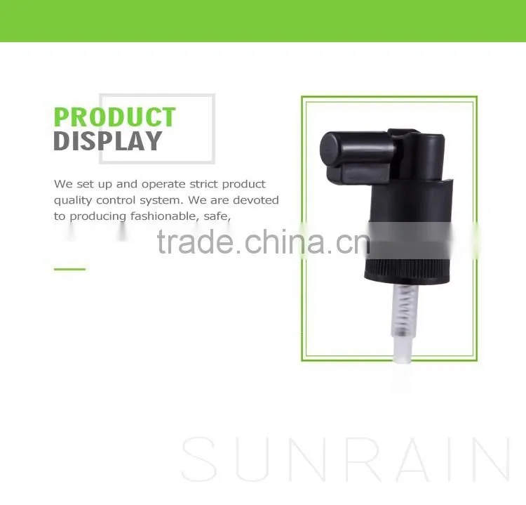 Hot Nonspill ISO SGS certified perfume small hand spray 20/410 finger sprayer pump