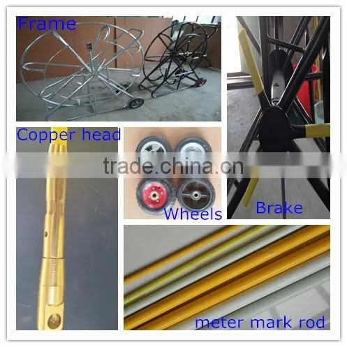 FRP Cable jockey/fiberglass ducting cable rodders/electric duct rodder