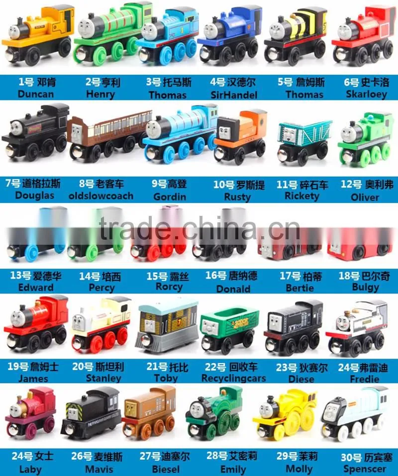 kids toy wooden small train thomas from China manufacturer
