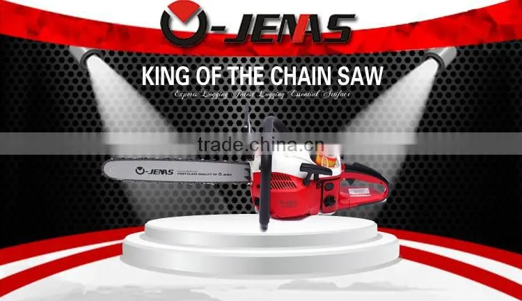 Ojenas durable 68cc 3.2kw agriculture garden tools petrol chain saw wood cutting machine