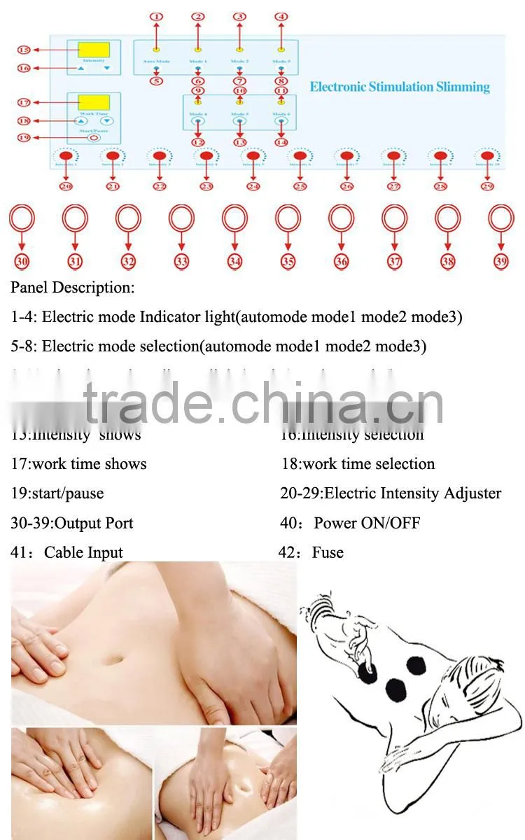 Electric Stimulator low frequency therapy electric apparatus machine