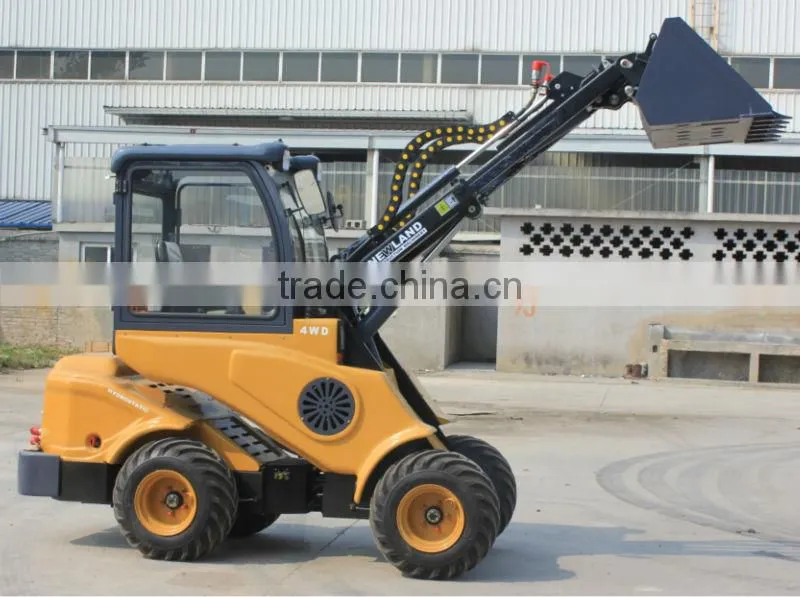 NEWLAND brand compact backhoe loader small wheel loader with CE