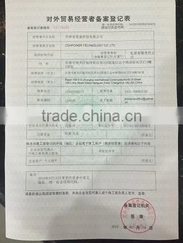 Jilin CDHPOWER Technology Co., Ltd. company overview - view 1