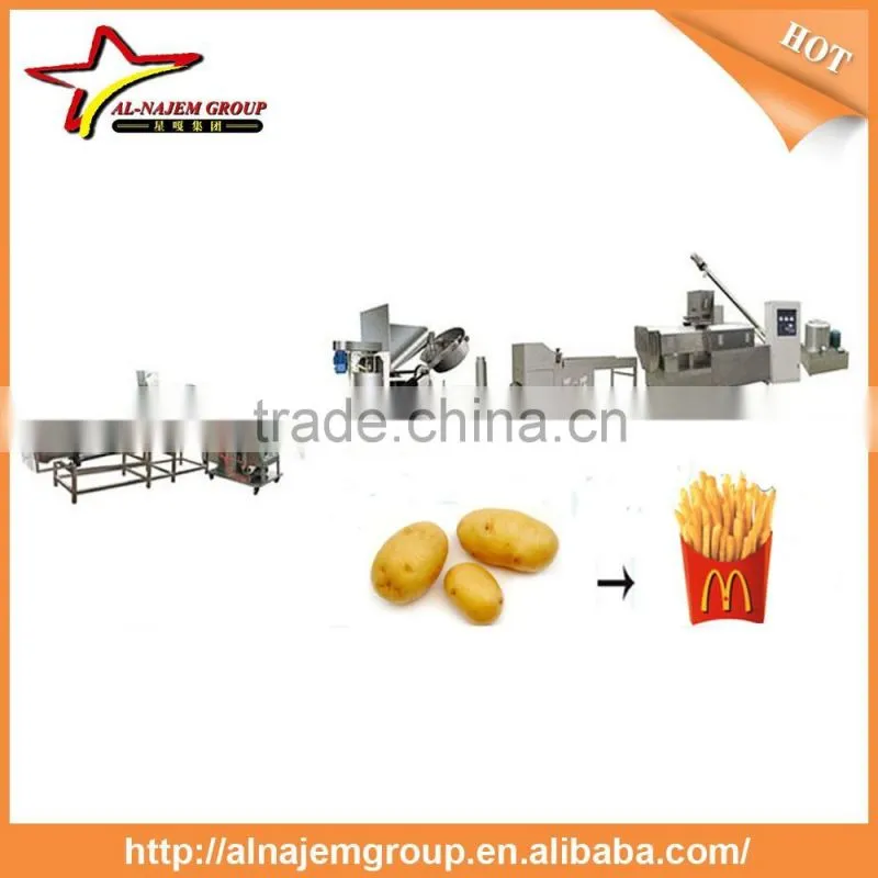 French fries production line/french fries machine/frozen french fries machinery