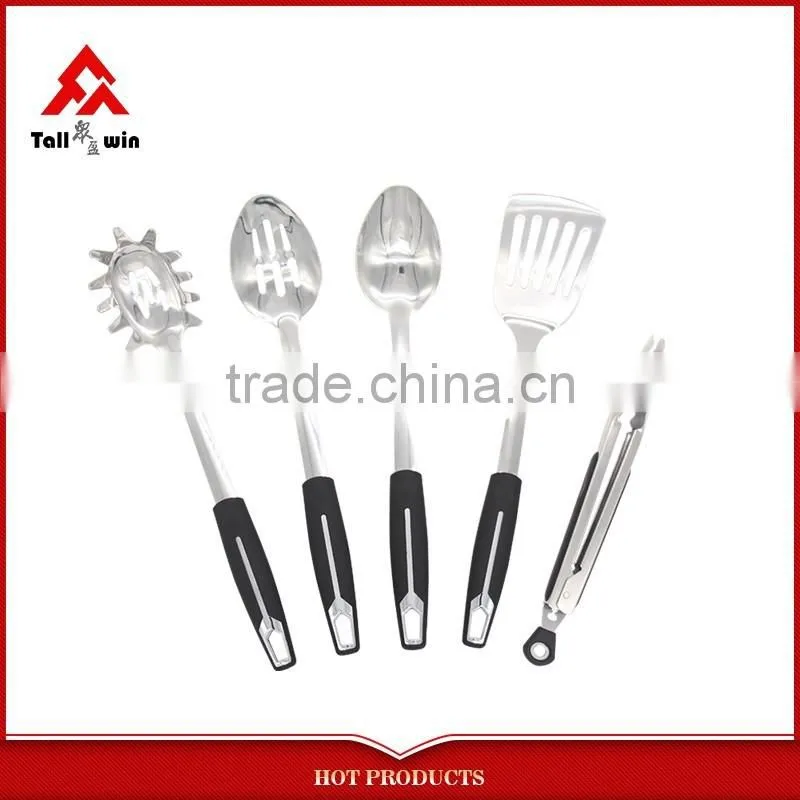 nylon tool solid turner with stainless steel handle