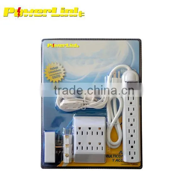 H70208 ETL universal power extension socket
