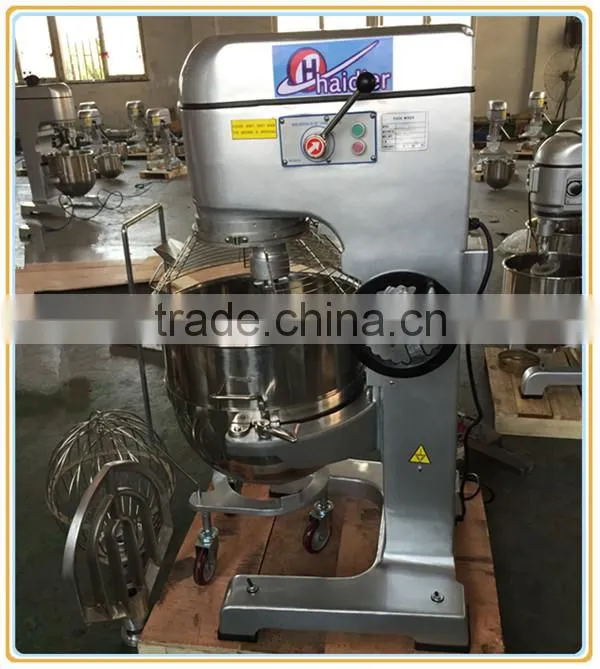 Electric stainless steel 30l planetary mixer dough mixer