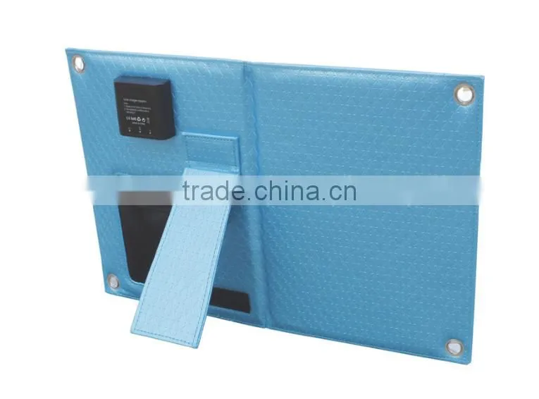 China manufacture charging phone 7w solar panel with usb wire