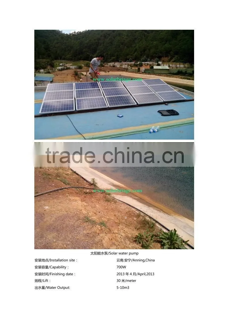 1.5KW-11KW AC solar water pump system for irrigation water pump inverter