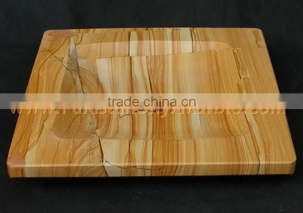 TEAKWOOD BLACK ZEBRA MARBLE BOWLS