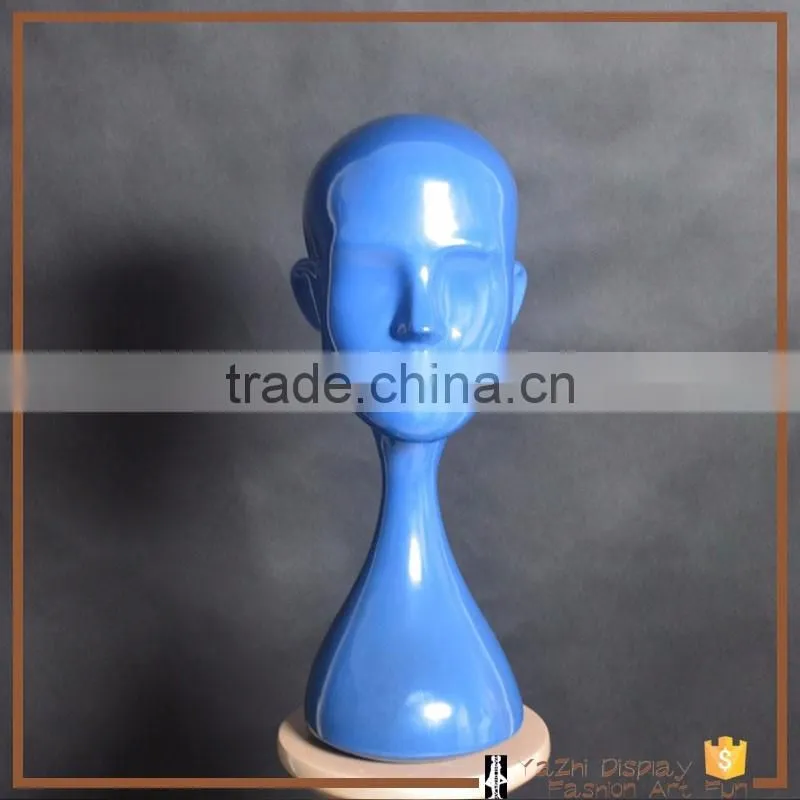 Glossy abstract mannequin head mannequin
