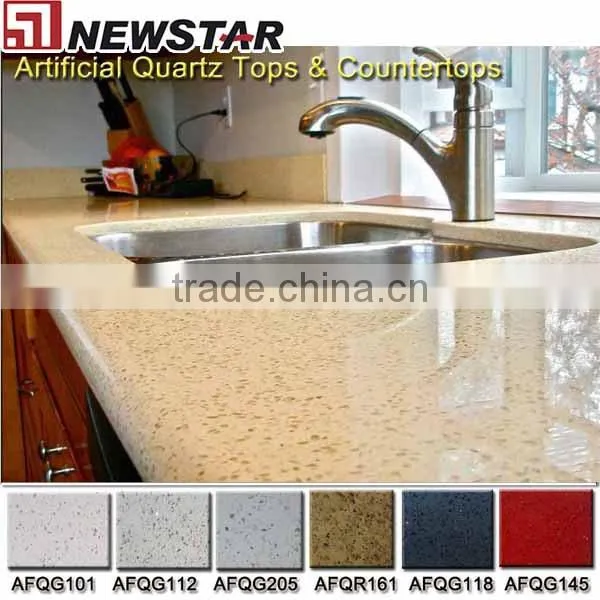 One piece bathroom sink and countertop