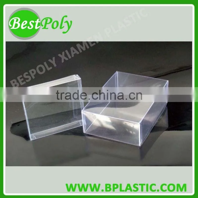 Clear Box With Gold Stamping