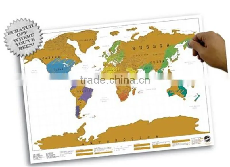 CT-483 Travel essential Explore Map world map Creative Stickers