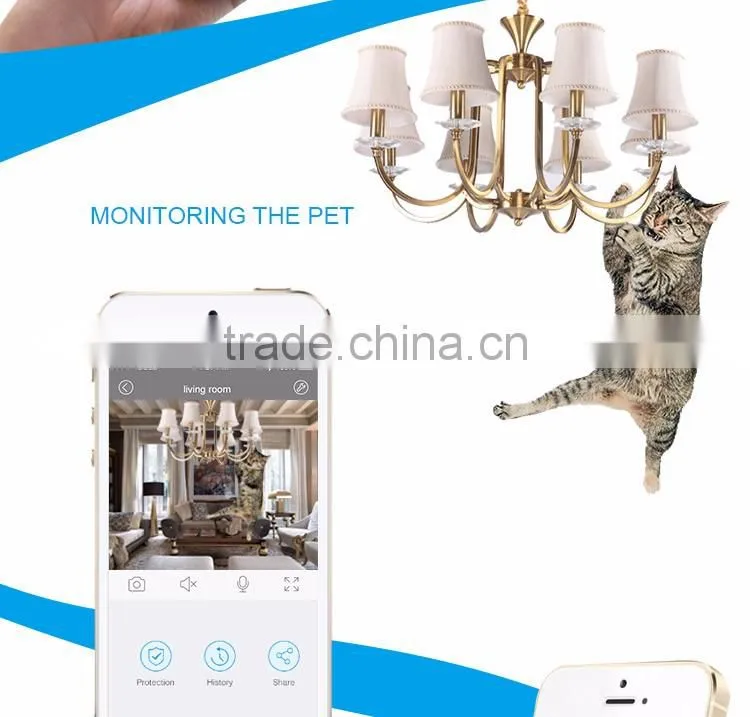 Mini 3G Wireless IP WiFi Camera Video Monitor, Night Vision For Baby Pet Home Security