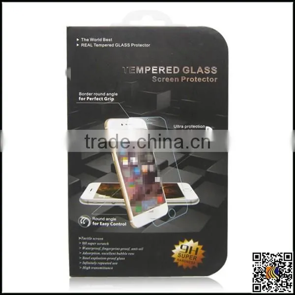 Retail Paper Box Temp Screen Protective Film Paper Packaging , packaging box