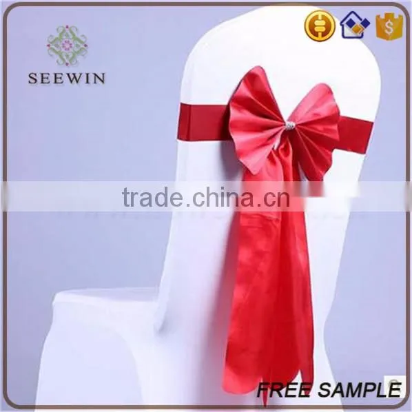 exotic fashionable chair sash led bow tie