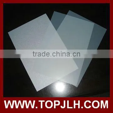 2017 Hot sell A4 transparent printable PVC sheet for inkjet printer PVC sheet for laser printer