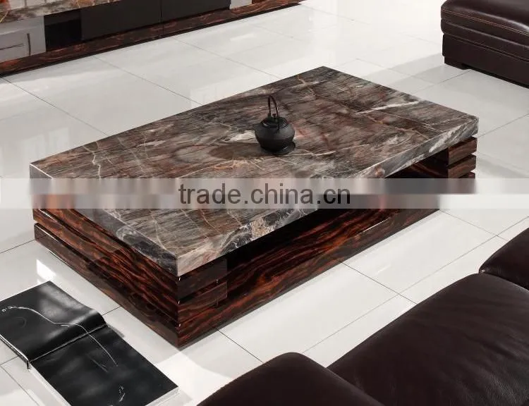 modern nature marble living room coffee table center table