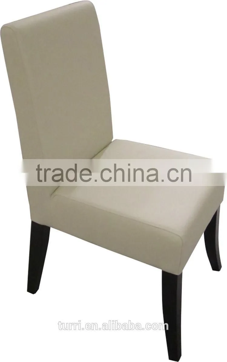 2015 luxury euro style white leather dining chair