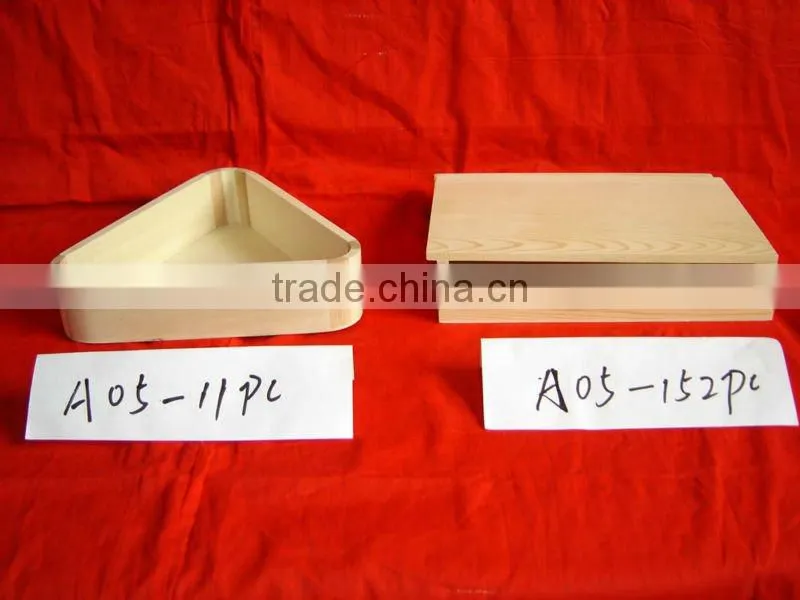 handmade small pretty poplar wooden food tray