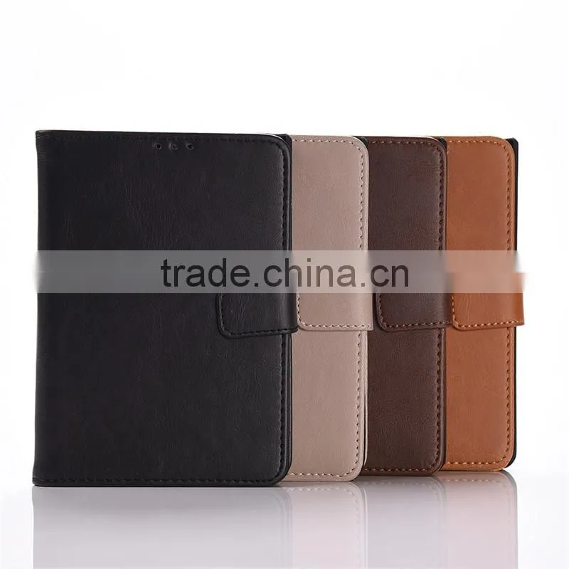 High quality crazy-horse PU card bumper/pocket cell phone case for Blackberry