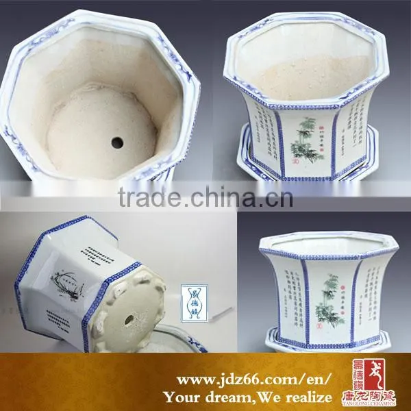Chinese Beautiful Jingdezhen Antique Blue and White Porcelain