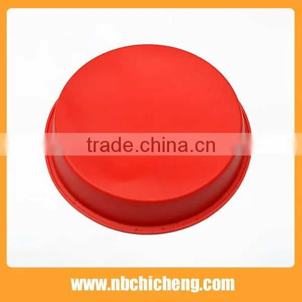 Food Grade Circular Shaped Silicone Baking Pans Round Silicone Cake Mould