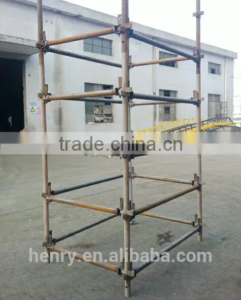 EN74 & BS1139 standard kwikstage scaffolding system