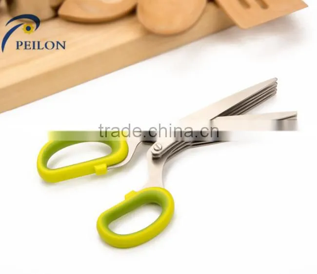 Chopped Green Onion Scissors Stainless Steel Meat Cutting Scissors