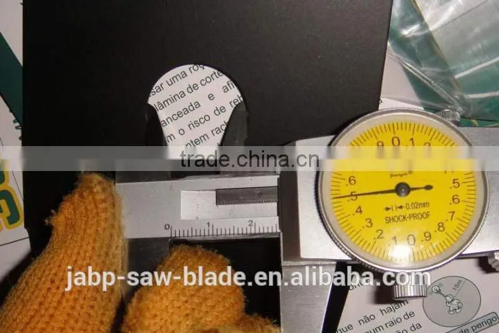 305X25.4X1.6X2T Chinese cheap polishing metal blade brush cutter