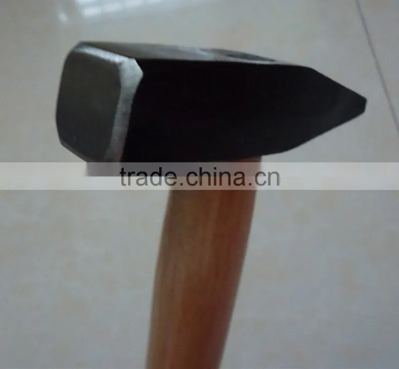 Safety machinist's hammer / Fitter's hammer with wooden handle
