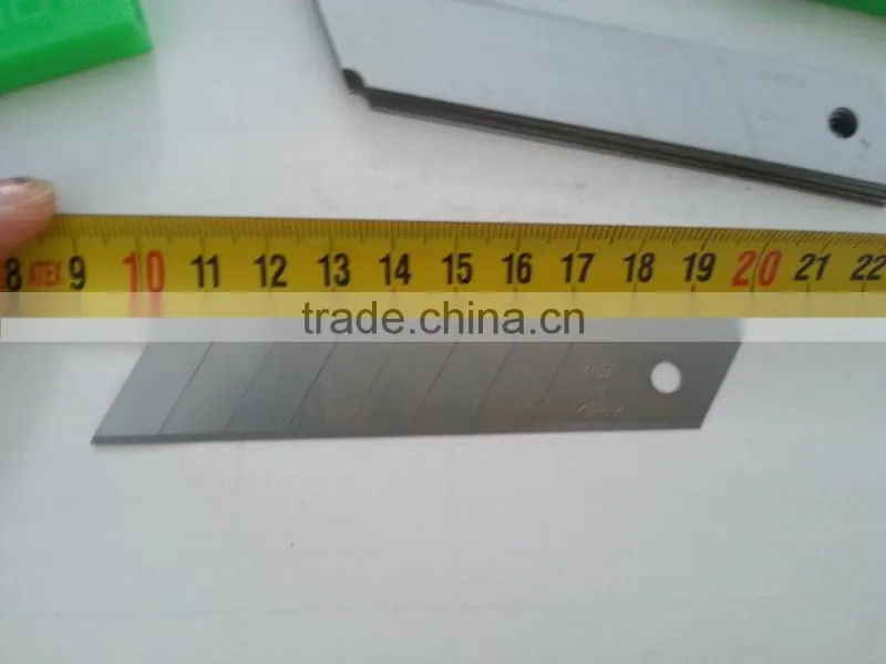 18mm Utility Knife Spare Blade with plastic case package